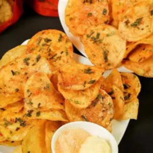 snack chiên dầu